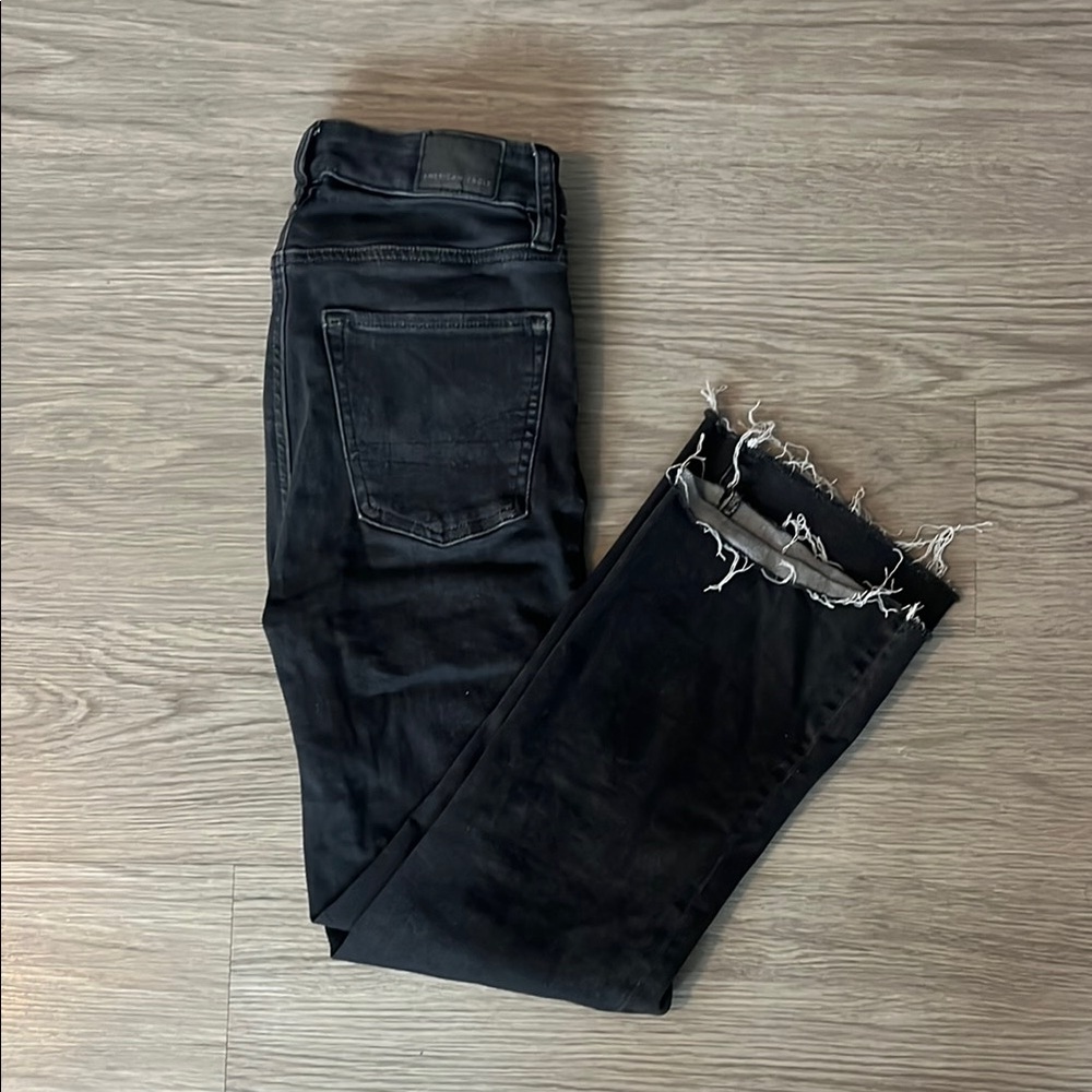 black american eagle jeans 🖤